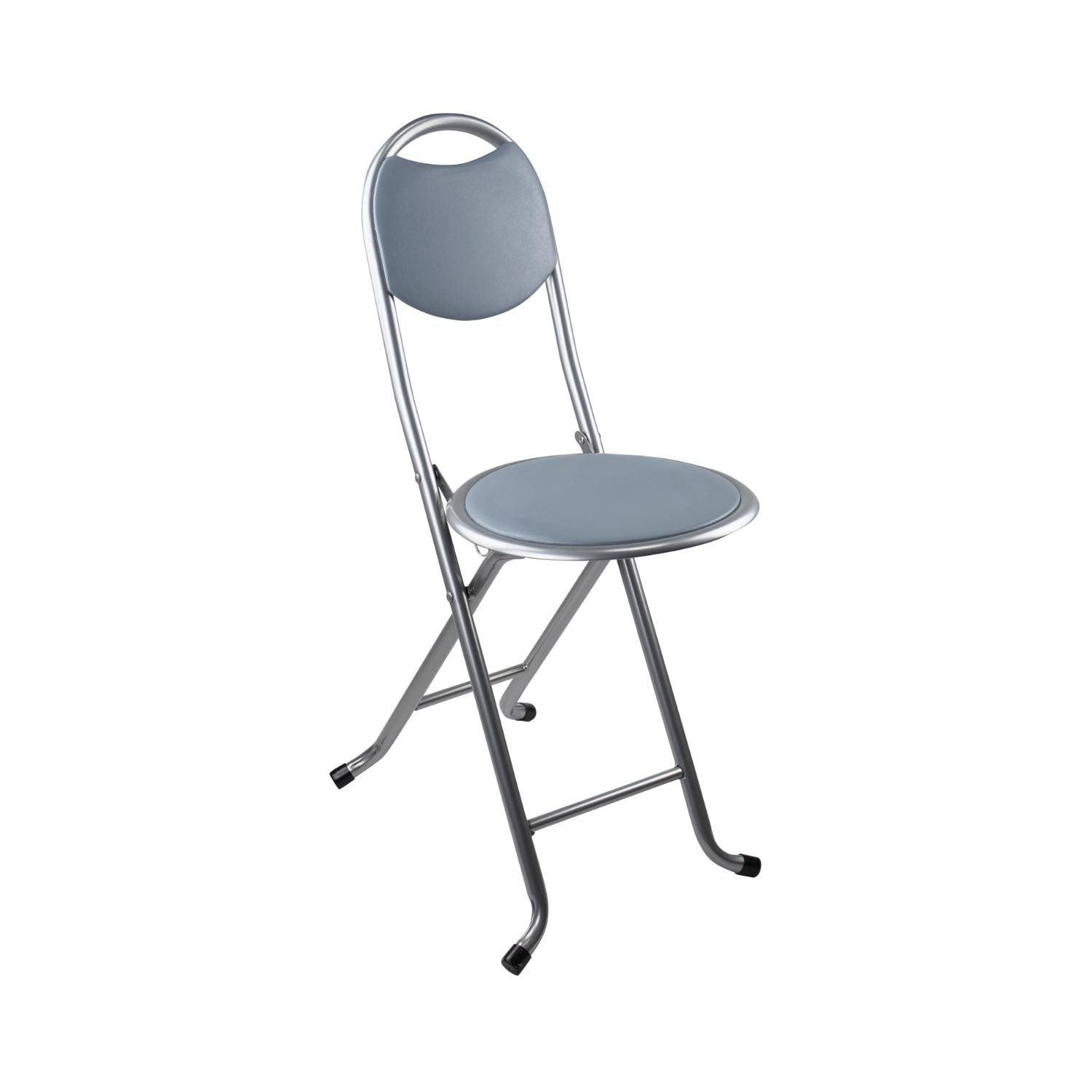 Taburete Plegable con Respaldo 32x36x73.5cm 7house Taburetes 1